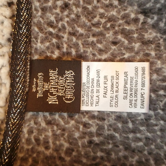 Nightmare before Christmas fleece pullover sweatshirt size 3X Jack Skelington - Picture 5 of 8